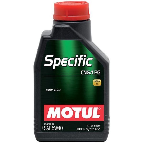 5/40 Specific CNG/LPG MOTUL   1л. синт. API SM/CF Масло моторное /кор.12шт./