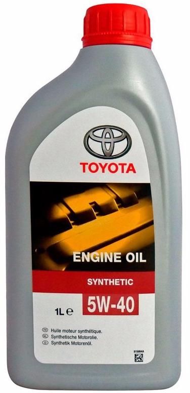 5/40 Engine Oil Synthetic TOYOTA  1л. синт. API SN/SM/CF Масло моторное (пласт.канистра) /кор.12шт./