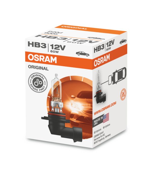 Лампа HB3 12V 60W P20d Original Line OSRAM 9005