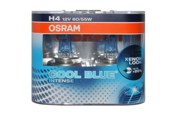 Лампа H4 12V 60/55W P43t-38 Cool Blue Intense 4200K OSRAM 2шт. 64193CBI-HCB