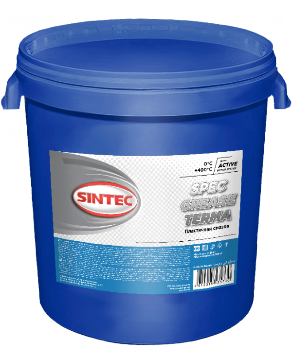 Смазка пластичная SINTEC SPEC GREASE TERMA  18кг. Пластик