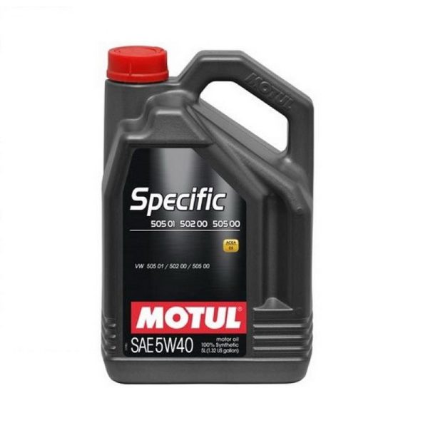 5/40 Specific 502 00/505 01 MOTUL   5л. синт. Масло моторное /кор.4шт./