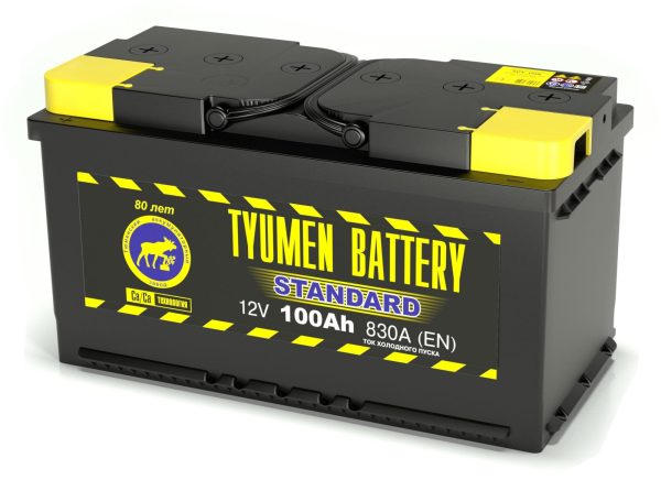 100 о.п. Тyumen Battery “STANDARD” 830А  (352*175*192)