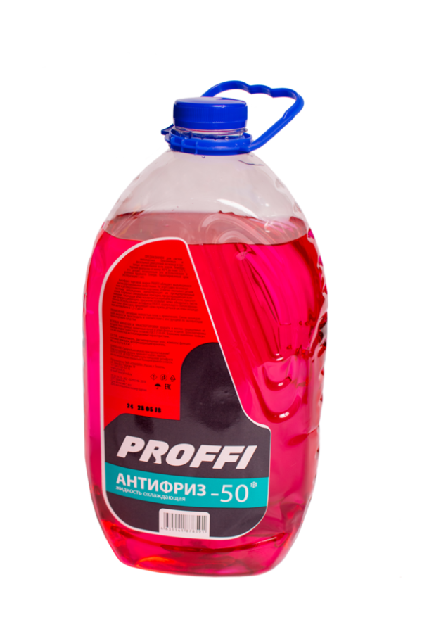 Антифриз (-50) красный G-12 PROFFI   4,4кг. /кор.4шт./