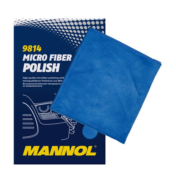 Салфетка микрофазерная полировочная Micro Fiber Polish MANNOL 10мг. /кор.150шт./ 9814