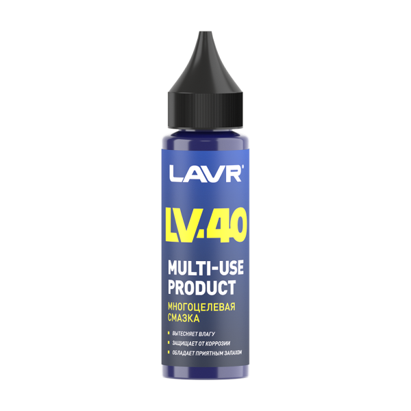 Смазка многоцелевая LV-40 Multipurpose grease LAVR   30мл. (флакон) /кор.24шт./ Ln2416