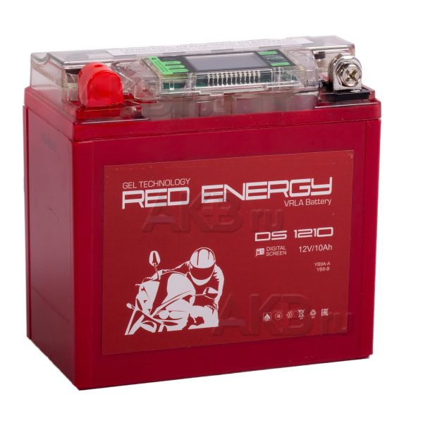 10 п.п Red Energy AGM VRLA 12N-4B-1110А (137x77x135)