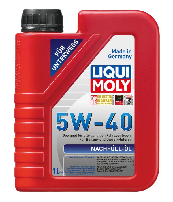 5/40 Nachfull Oi LIQUI MOLY   1л. синт. API CF/SN Масло моторное /кор.6шт./