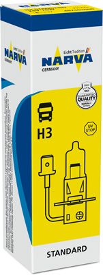 Лампа H3 24V, 70W, PK22s Standard NARVA 48700