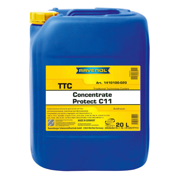 Антифриз концентрат TTC Protect C11 RAVENOL  20л. 1410100-020