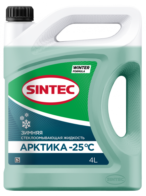 Омыватель стёкол зимний (-25) Sintec Арктика   4л. /кор.3шт./