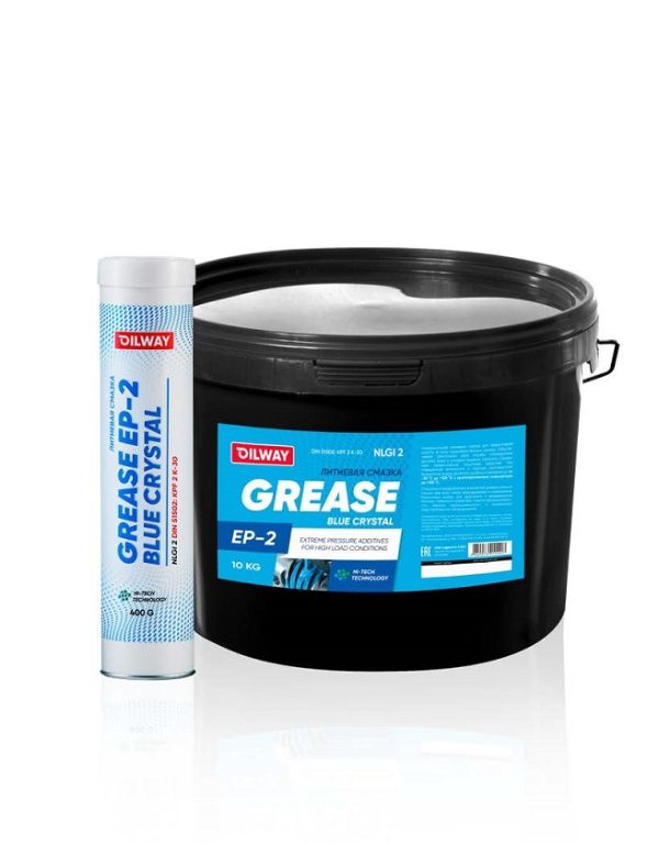 Смазка OILWAY GREASE BLUE CRYSTAL EP-2 0,4кг. /кор. 24 шт./