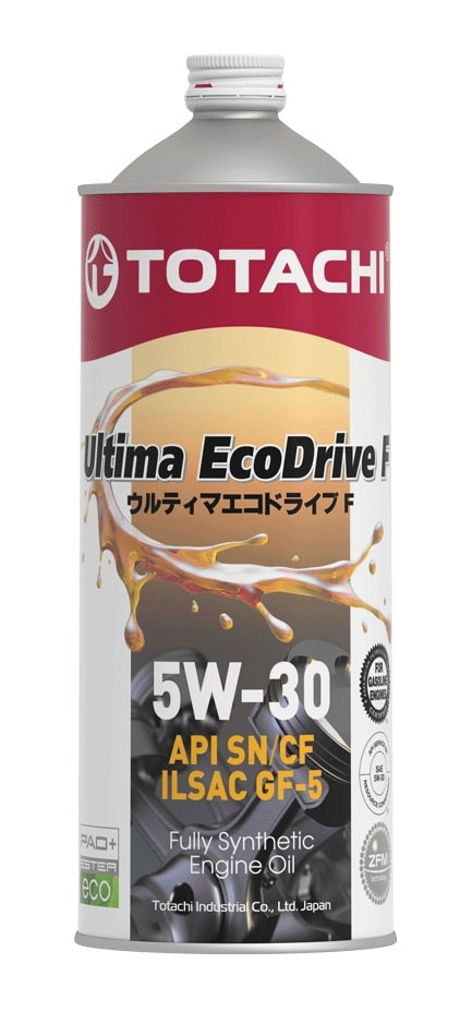 5/30 Ultima EcoDrive F TOTACHI   1л. синт. API SN/CF Масло моторное /кор.12шт./ (замена E0301)