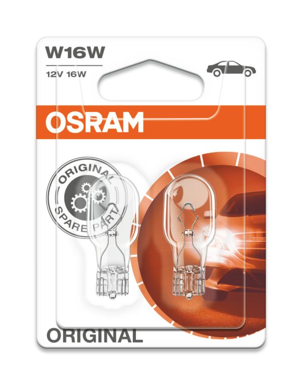 Лампа W16W 12V 16W W2.1×9.5d Original Line OSRAM 921