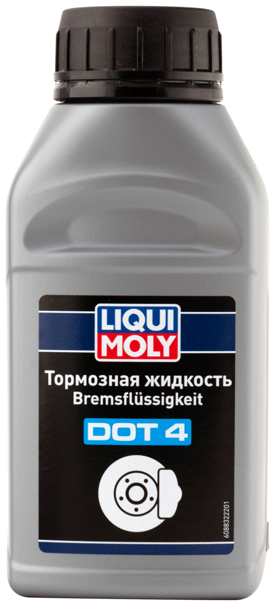 Т/ж DOT-4 Bremsenflussigkeit LIQUI MOLY   250мл. синт. /кор.24шт./ 8832