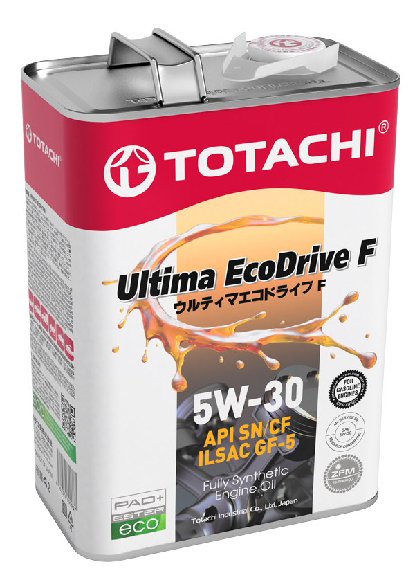 5/30 Ultima EcoDrive F TOTACHI   4л. синт. API SN/CF Масло моторное /кор.6шт./