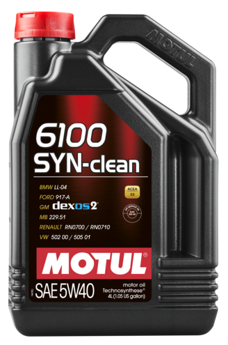 5/40 6100 Syn-Clean MOTUL   4л. синт. API SN Масло моторное /кор.4шт./