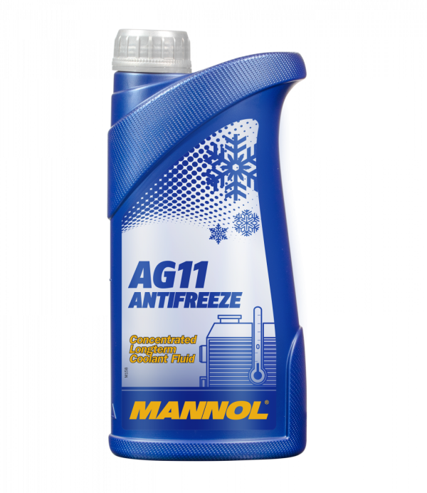 Антифриз (-75) синий AG-11 (концентрат) MANNOL Longterm   1л. /кор.20шт./