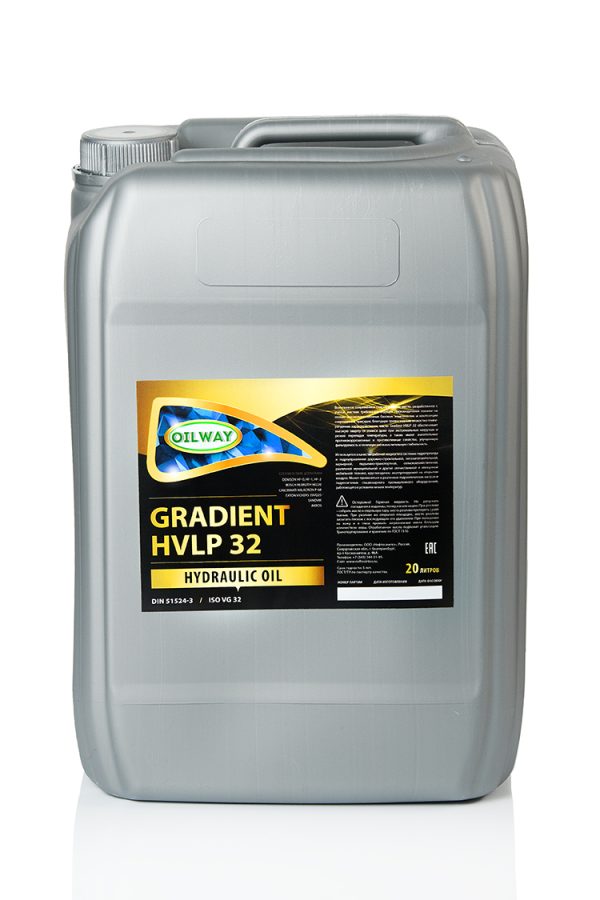 Gradient HVLP 32 Нефтесинтез 20л.(18 кг) п/синт. Масло гидравлическое