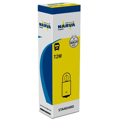 Лампа T2W 24V, 2W, BA9s NARVA 17063