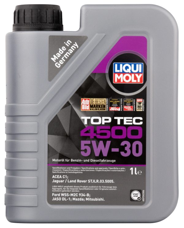 5/30 Top Tec 4500 LIQUI MOLY   1л. синт. Моторное масло /кор.6шт./