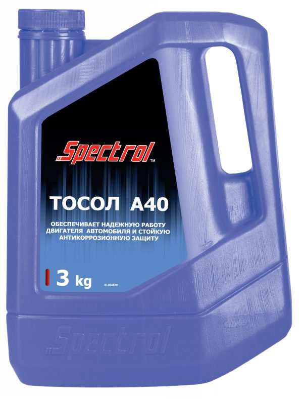 Тосол А-40 Spectrol ОЖ-40   3кг. /кор.4шт./