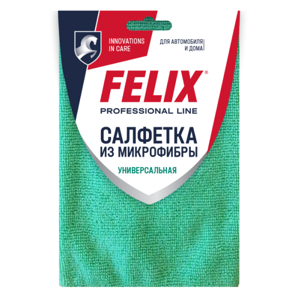 Салфетки из микрофибры универсальная FELIX  30*40см. /кор.72шт./ 411040071