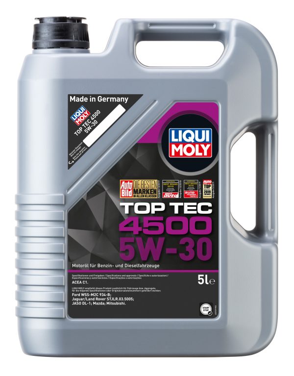 5/30 Top Tec 4500 LIQUI MOLY   5л. синт. Моторное масло /кор.4шт./