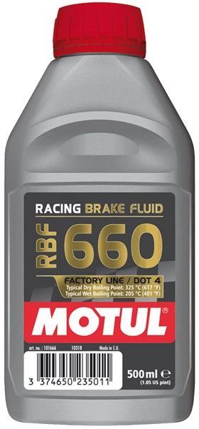 Т/ж DOT-4 RBF660 Factory Line (спортивная) MOTUL   500мл. синт. /кор.12шт./