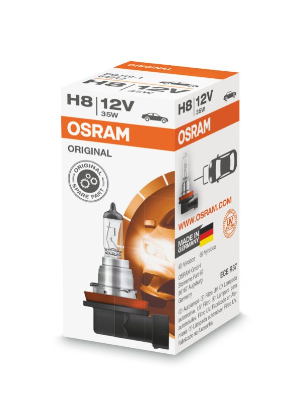 Лампа H8 12V 35W PGJ19-1 Original Line OSRAM 64212