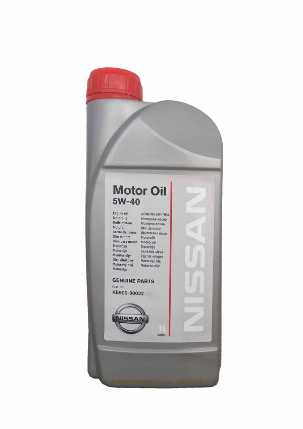 5/40 Motor Oil NISSAN   1л. синт. API SN/CF, A3/B4  Масло моторное (пласт.канистра) /кор.12шт./