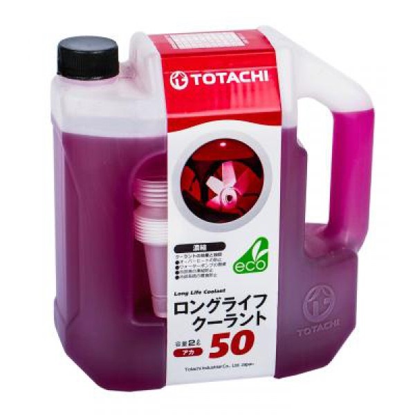 Антифриз (-50) красный TOTACHI NIRO LLC (RED)   2л. /кор.10шт./