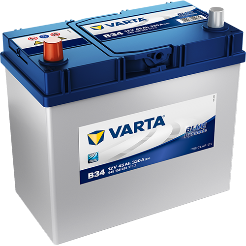 45 п.п. VARTA Blue Dynamic 330А (238*129*227)