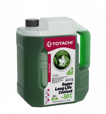 Антифриз (-50) зеленый TOTACHI Long Life Coolant (Green)   2л. /кор.8шт./