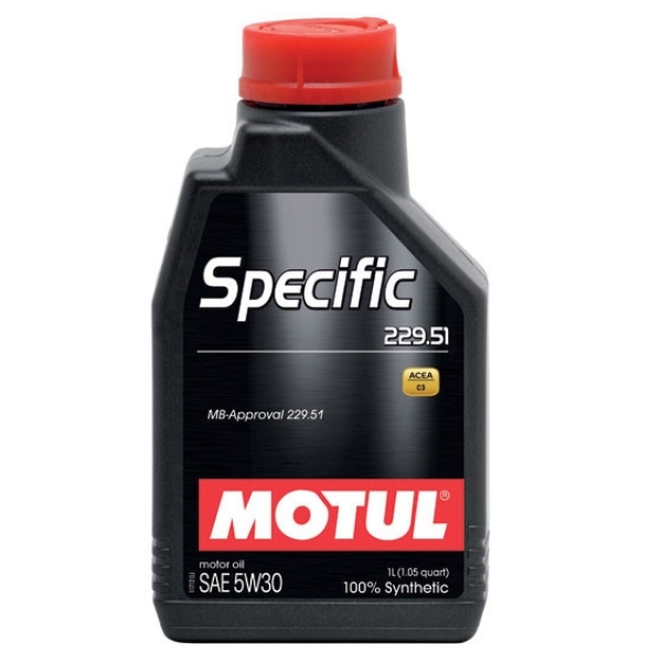 5/30 Specific MB 229.51 MOTUL   1л. синт. API SM/CF Масло моторное /кор.12шт./